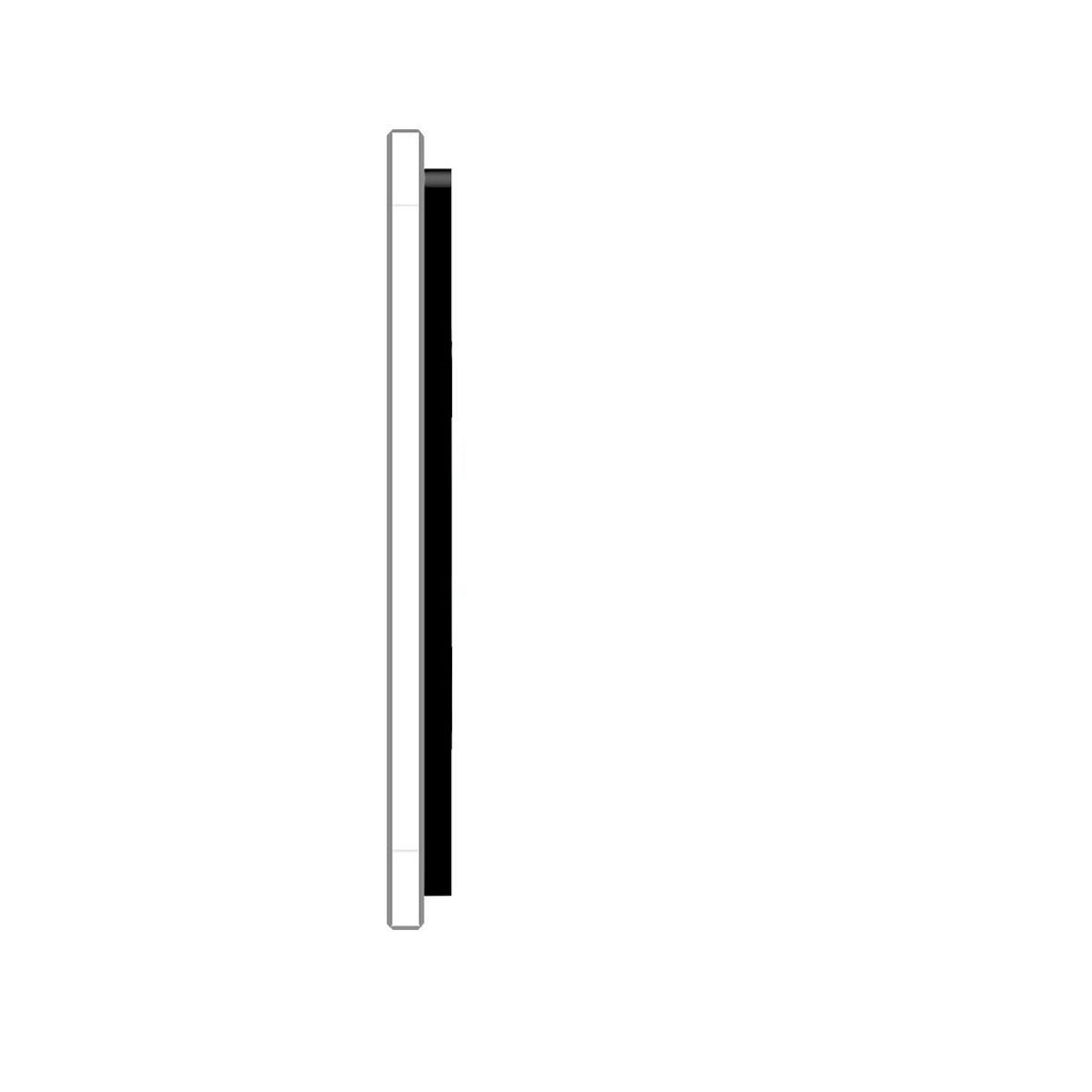 Cadre en verre 2-en-1 pour interrupteurs tactiles – LIVOLO VL-C7-C2-C2-15 (Gris)