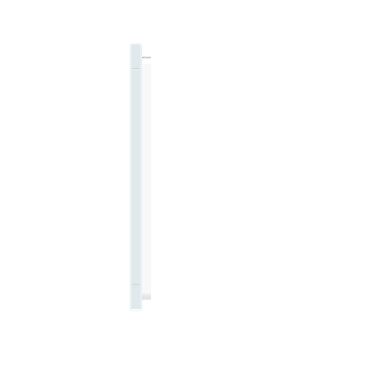 LIVOLO - Plaque 1 Bouton + 1 Prise en Verre Trempé pour Interrupteur Tactile Simple (Réf. C7-C1/SR-11)
